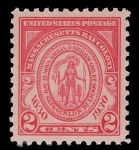 MOMEN: US STAMPS #682 MINT OG NH PSE GRADED CERT SUP-98 LOT #85291