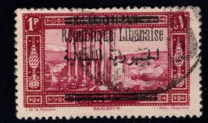 LEBANON Scott 88 used  stamp