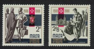 Malta 400th Anniversary of Valletta 2v 1966 MNH SG#366=370