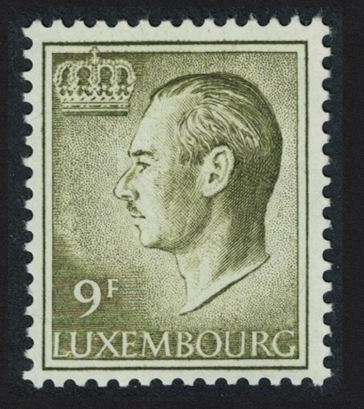 Luxembourg Grand Duke Jean 9f. green Phosphor paper 1975 MNH SG#766 MI#919ya