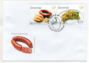 FDC - SLOVENIA - TRADITIONAL FOOD - 2012 -