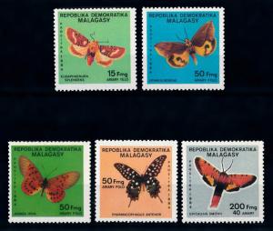 [70748] Madagascar 1984 Insects Butterflies  MNH