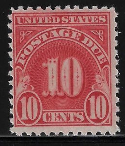 Scott #J74 - $70.00 – Fine-OG-NH – Pristine example in immaculate condition.