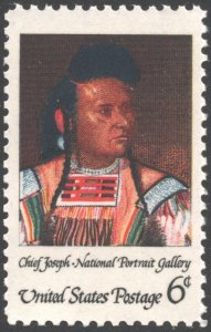 SC#1364 5¢ Chief Joseph Issue (1968) MNH