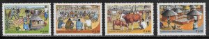 Botswana Scott #'s 784 - 787 MNH