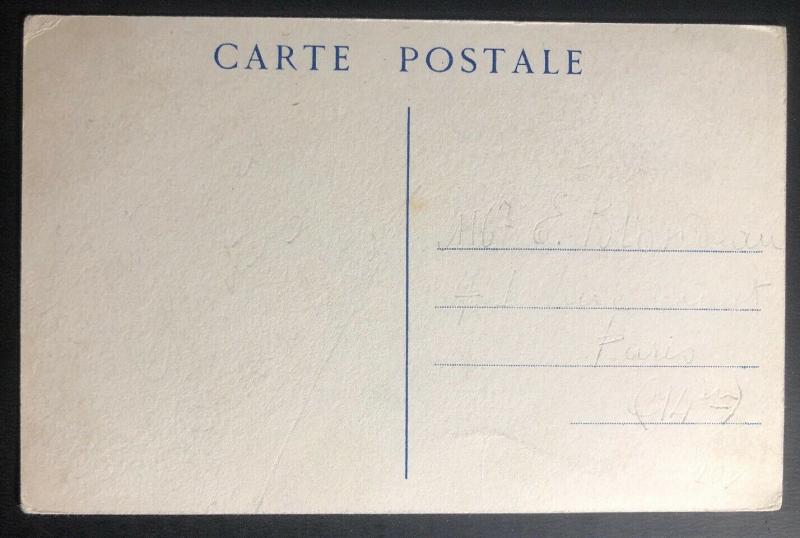 1939 Paris France Picture Postcard First Day Cover FDC Army National Day