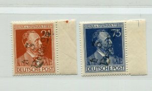 GERMANY SOVIET ZONE HOP BEZIRKSHANDSTEMPEL BEZIRK 3 IIIa-IIIb PERFECT MNH 169