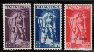 Tripolitania Scott C1-C3 MH* stamp set