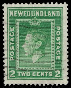 Newfoundland #254 King George VI; Used