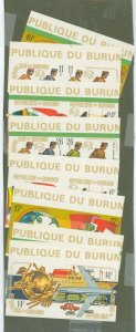 Burundi #460-7/C199-206v Mint (NH) Single (Complete Set) (Fauna) (Train)