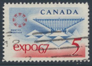 Canada  SC# 469  Used  Expo 1967   see  details & scans