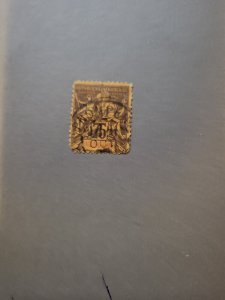 Stamps Indochina Scott #19 used