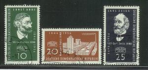 Germany DDR #311-313, Used