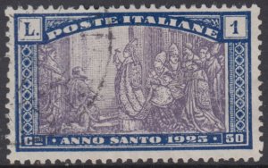 Italy Regno - Sassone n.173 used  cv 60$
