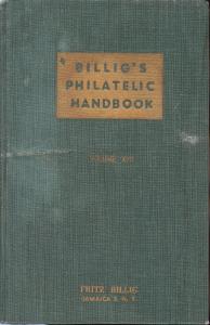 Billig's Philatelic Handbook, Vol 13.,