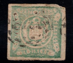 Peru  Scott 14 Used stamp