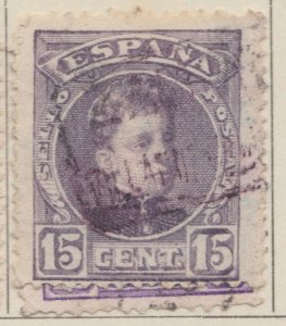 SPAIN 1905 15c Purple Used Stamp A29P10F31688-