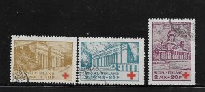 FINLAND, B9-B11, USED, PARLIAMENT BUILDING