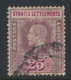 Straits Settlements George V  SG 205 Used