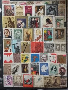 POLAND Vintage Stamp Lot Collection Used  CTO T5834
