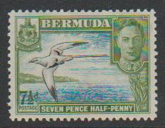 Bermuda SG 114b Mint Hinged