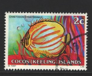 Cocos Islands Sc#35 Used