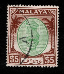 MALAYA Perak Scott 119 Used  $5 stamp