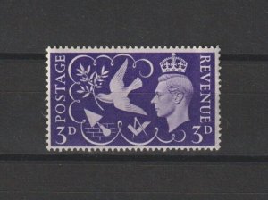 GREAT BRITAIN 1946 SG 492a MNH Cat £35