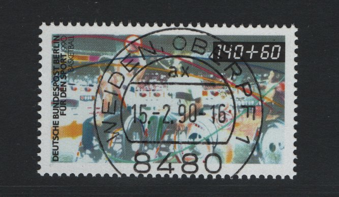 Germany  Berlin   #9NB278  cancelled  1990  wheelchair basketball  140pf