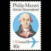 U.S.A. 1980 - Scott# C98 Philip Mazzei Set of 1 NH