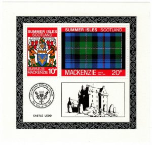 (I.B) Cinderella : Summer Isles Tartan Mini-Sheet (Mackensie) 