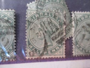 Gibraltar #8 used  2019 SCV = $4.50