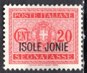 Italy - Ionian Islands 1941; Sc. # N20;  MLH; Single Stamp