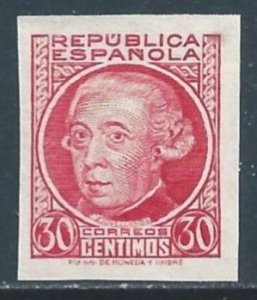 Spain #549a NH 30c Gaspar Melchor De Jovellanos Imperf.