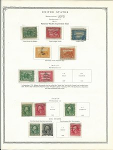 Scott Minuteman Stamp Album For United States Stamps With Stamps