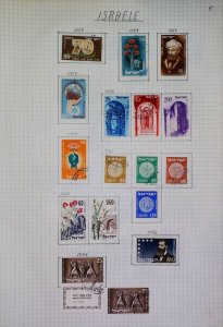 1953-1954 Israel Stamps Used LR106P5-