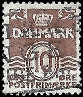 DENMARK   #229 USED (2)