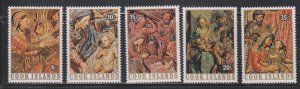 Cook Islands,  Christmas (SC# 459-463) MNH SET