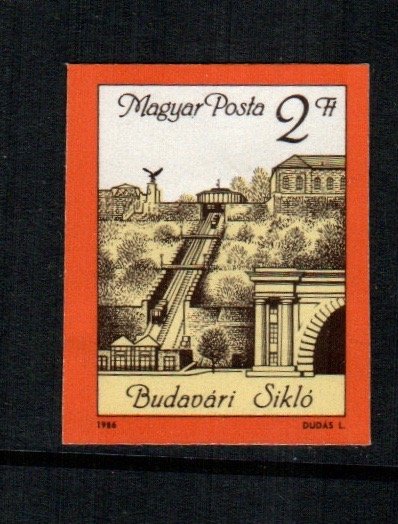 Hungary  2986  imperf MNH cat $ 5.00