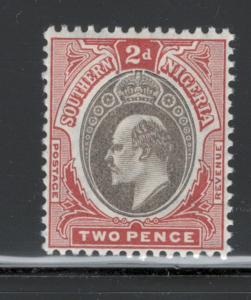 Southern Nigeria 1904 King Edward VII 2p Scott # 23 MH