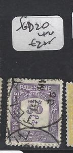 PALESTINE   (P2405B)  POSTAGE DUE SG   D20     VFU