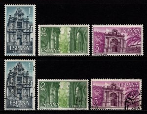 Spain 1966 St Mary’s Carthusian Monastery Jerez, Set [Mint/Used]