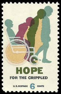 PCBstamps   US #1385 6c Crippled Children, MNH, (1)