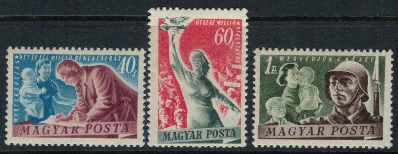 Hungary #917-9*  CV $28.25