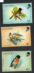 Lesotho; Scott 622, 623, 626; 1988;  Used