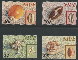 NIUE 1998 Shells set fine MNH..............................................63609