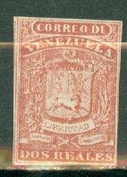 PS: Venezuela 6 unused no gum CV $45