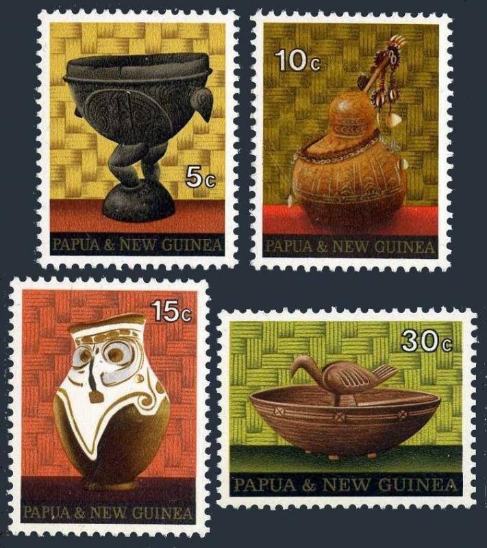 Papua New Guinea 315-318,MNH.Michel 189-192. National Handicraft,1970.