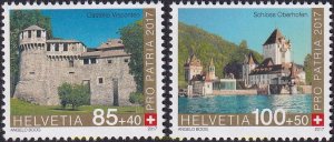 683125 MNH SUIZA 2017 PRO PATRIA - CASTILLOS