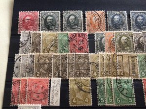 Luxembourg 1891-1893 used stamps A14481